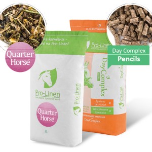 Quarter Horse Musli™ 15 KG + Pro-Linen® Day Complex Pencils™ 15 KG