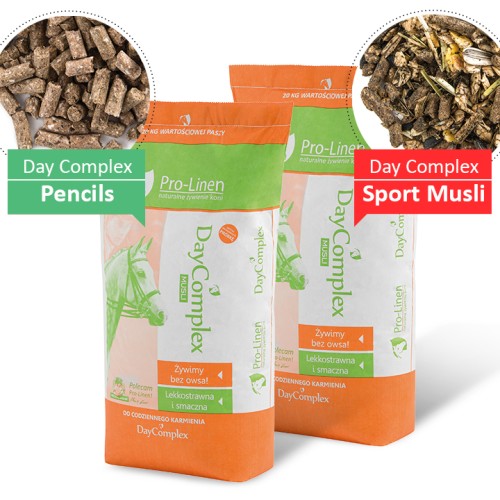 Pro-Linen®  Day Complex Pencils™ 15 kg + Pro-Linen®Day Complex Sport Musli™ 15 kg 
