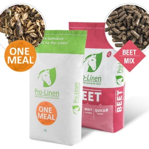  Pro-Linen®One Meal™ 15kg i Pro-Linen®Beet Mix™ 15kg