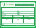 Pro-Linen® Tabliczka na boks