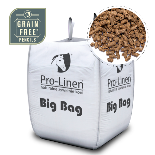 Pro-Linen® Grain Free Pencils™ 950kg - pasza dla koni bez zboża i melasy 