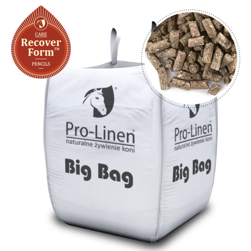 Pro-Linen® Recover Form Pencils™ 950kg – pasza niskoskrobiowa dla koni wrzodowych