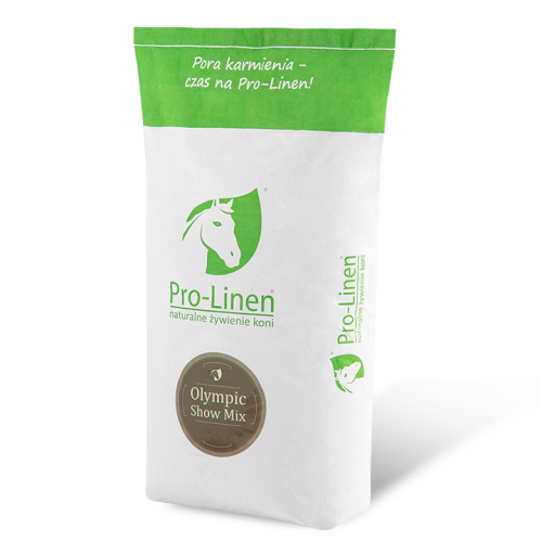 Pro-Linen®  Olympic Show Mix™ 15 kg pasza dla koni skokowych