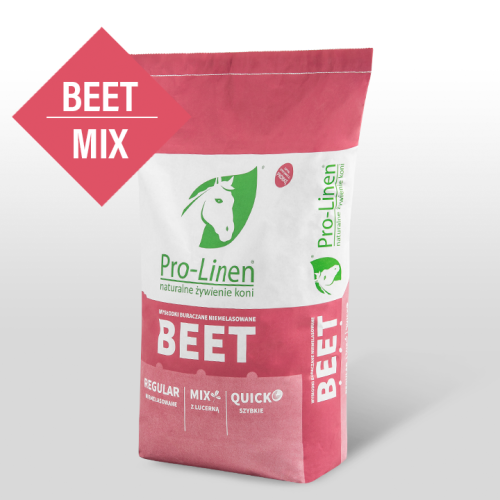 Pro-Linen®  Beet Mix ™ 15 kg - Szybkie i zbilansowane wysłodki buraczane z lucerną 