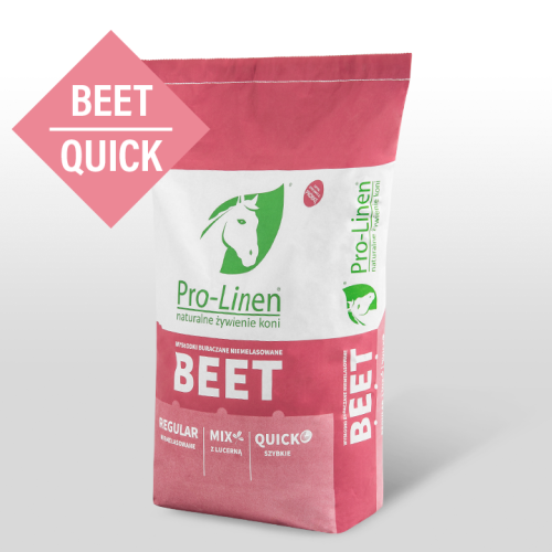 Pro-Linen® Beet Quick™ 15 kg -szybkie i zbilansowane wysłodki buraczane niemelasowane