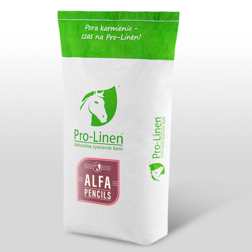 Pro-Linen® Alfa Pencils™ 20kg- granulowana lucerna dla koni