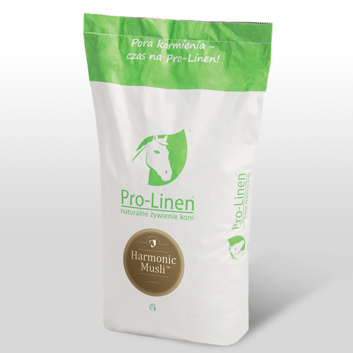 Pro-Linen® Harmonic Musli™ 20 kg pasza dla koni ujeżdżeniowych, wrażliwych i nerwowych