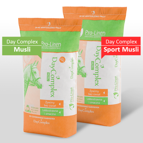 Pro-Linen®   Day Complex Musli™ 15 kg + Pro-Linen®Day Complex Sport Musli ™ 15 kg 