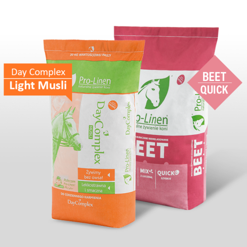 Pro-Linen®  Day Complex Light Musli™15 kg + Pro-Linen® Beet Quick™15 kg